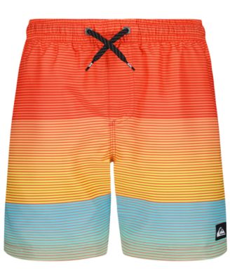 Boys' 8-20 Everyday Mix Stripe Swim Board Shorts