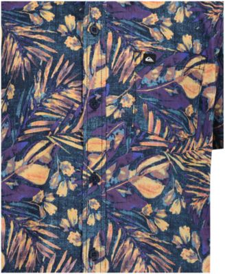 Boys' 8-20 Heatmap Palm Printed Shirt