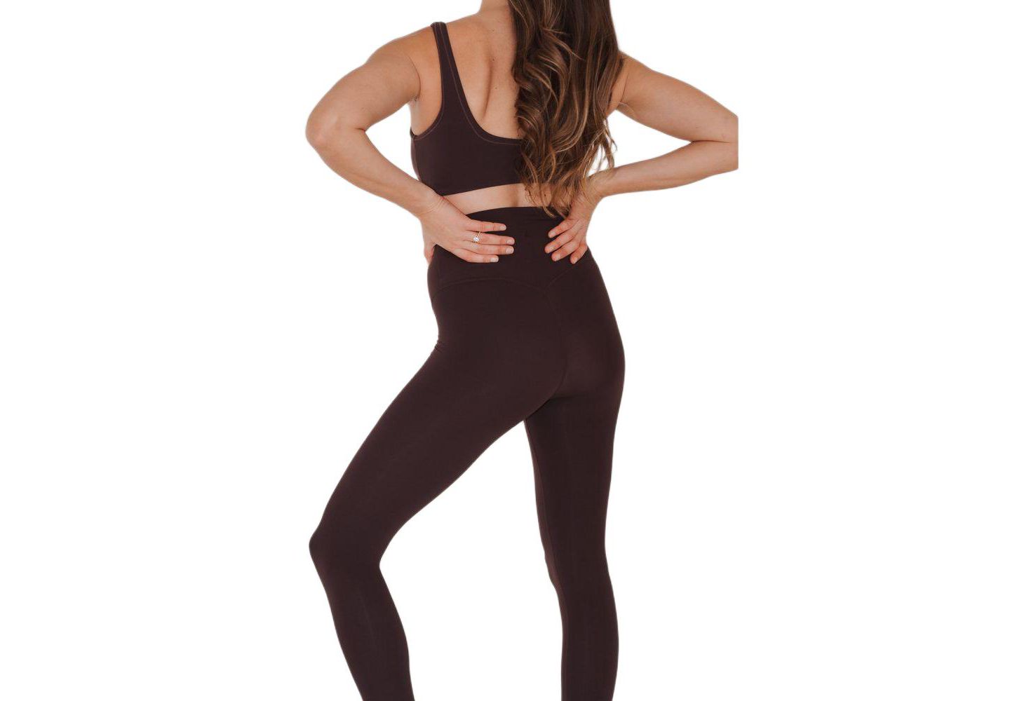 Женские брюки Vitality Maternity Cloud II Maternity Pant, цвет: Тёмно-коричневый — фото 3