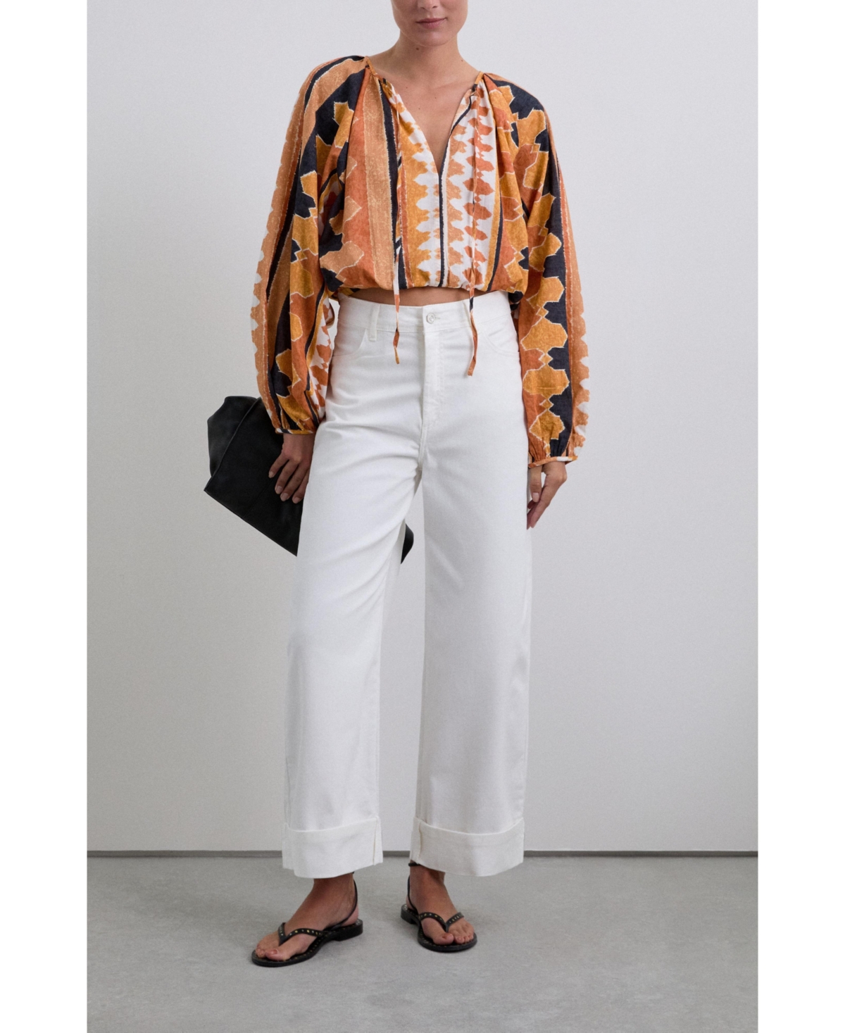 Scalpers Women's Folded Denim Pant