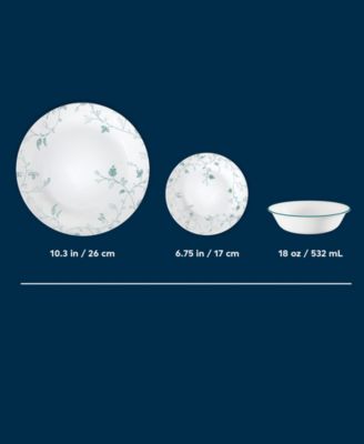 Vitrelle Chambord 18-Pc. Dinnerware Set, Service for 6