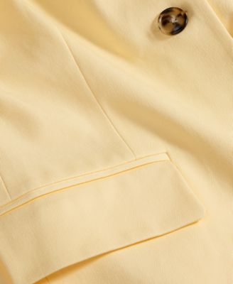 Women's Two Button Fitted Waist Blazer