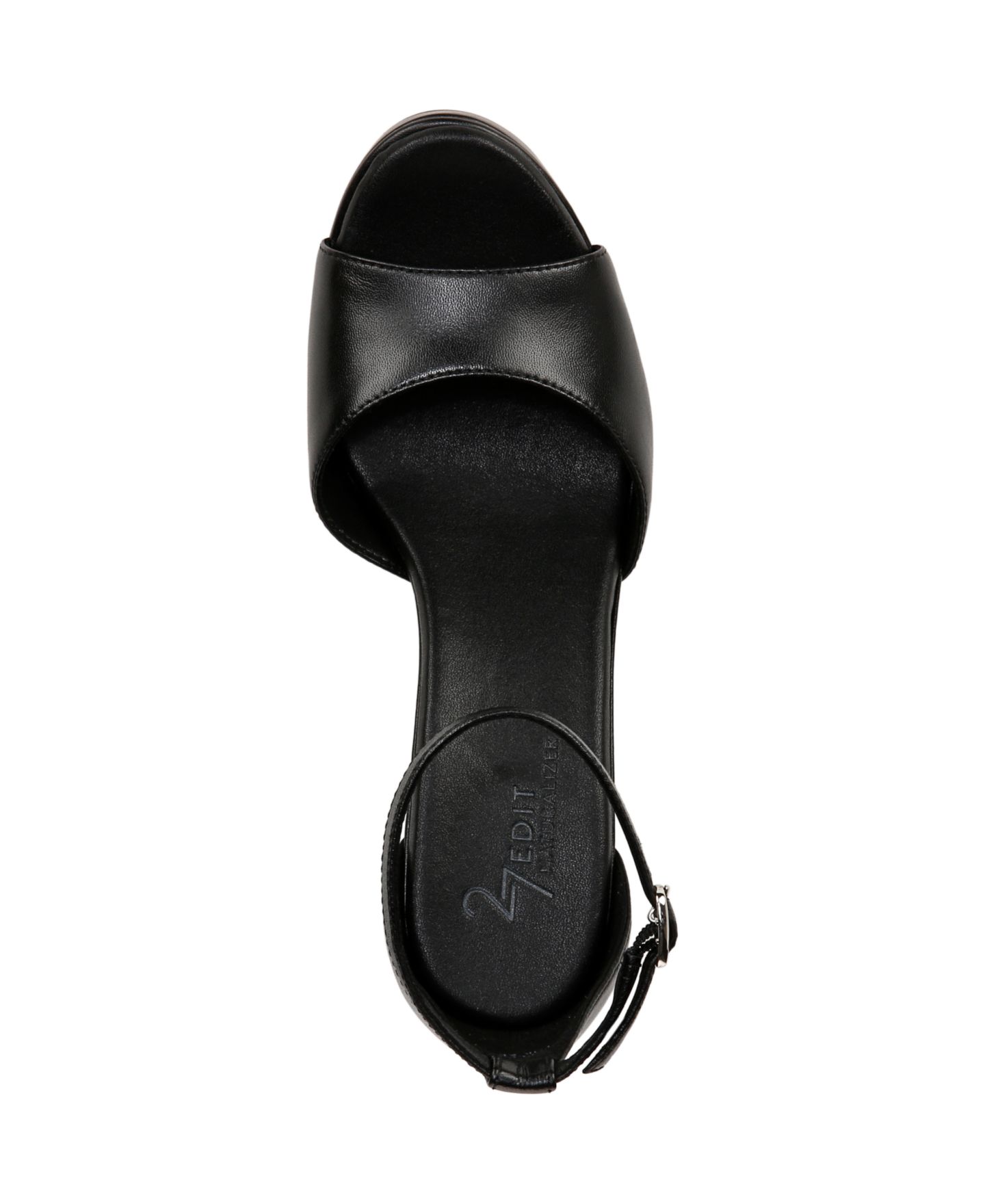 Женские сандалии 27 EDIT Naturalizer Delphie Strappy Dress Sandals, цвет: Чёрный кожаный — фото 4