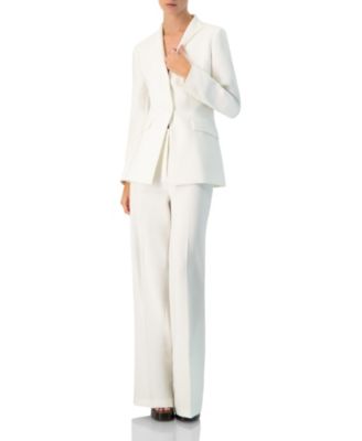 Women's No Lapel Single-Button Blazer
