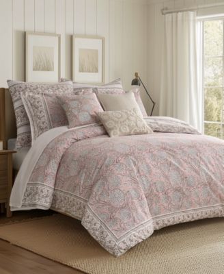 Home Adare Reversible 3-Pc. Comforter Set, Full/Queen
