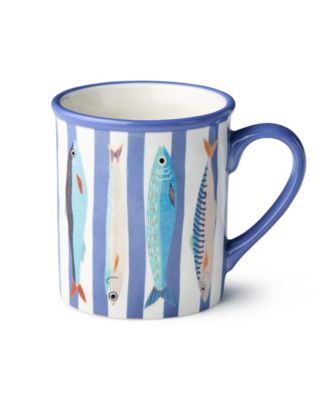Something Fishy Mugs, Set of 4