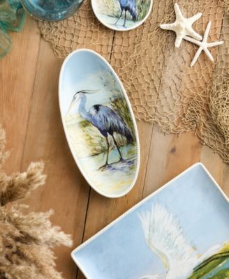 Coastal Birds Fish Platter
