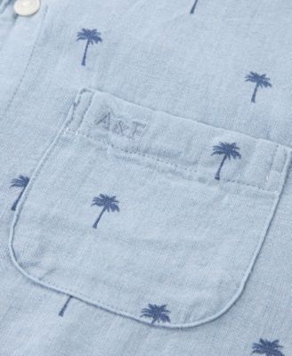 Boys' Short-Sleeve Camp Shirt