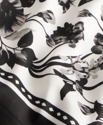 Women's Printed Drawstring Shorts