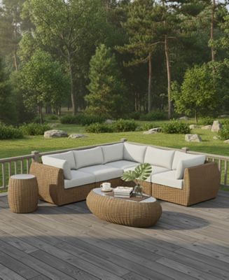 Sculptura Outdoor Seating Collection, Created for Macy's - Macy's