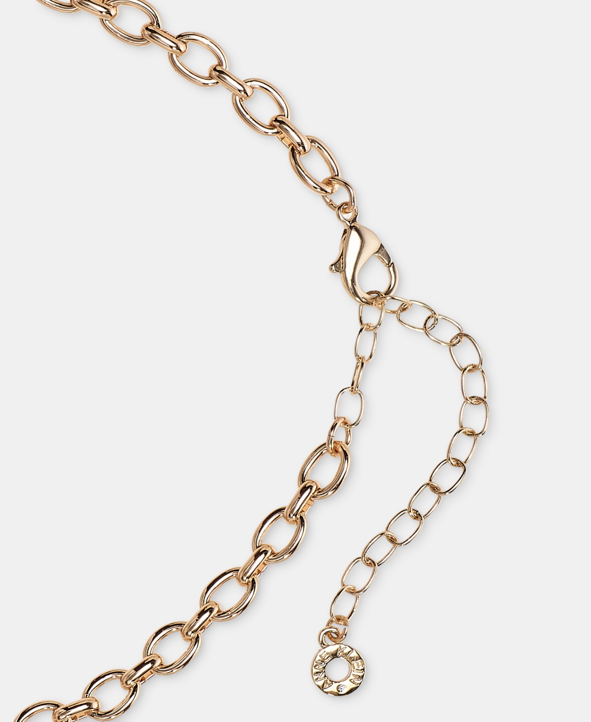 Anne Klein Textured Flower Statement Necklace, 16" + 3" extender