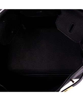 Birkin 35 Handbag Black Togo with Gold Hardware