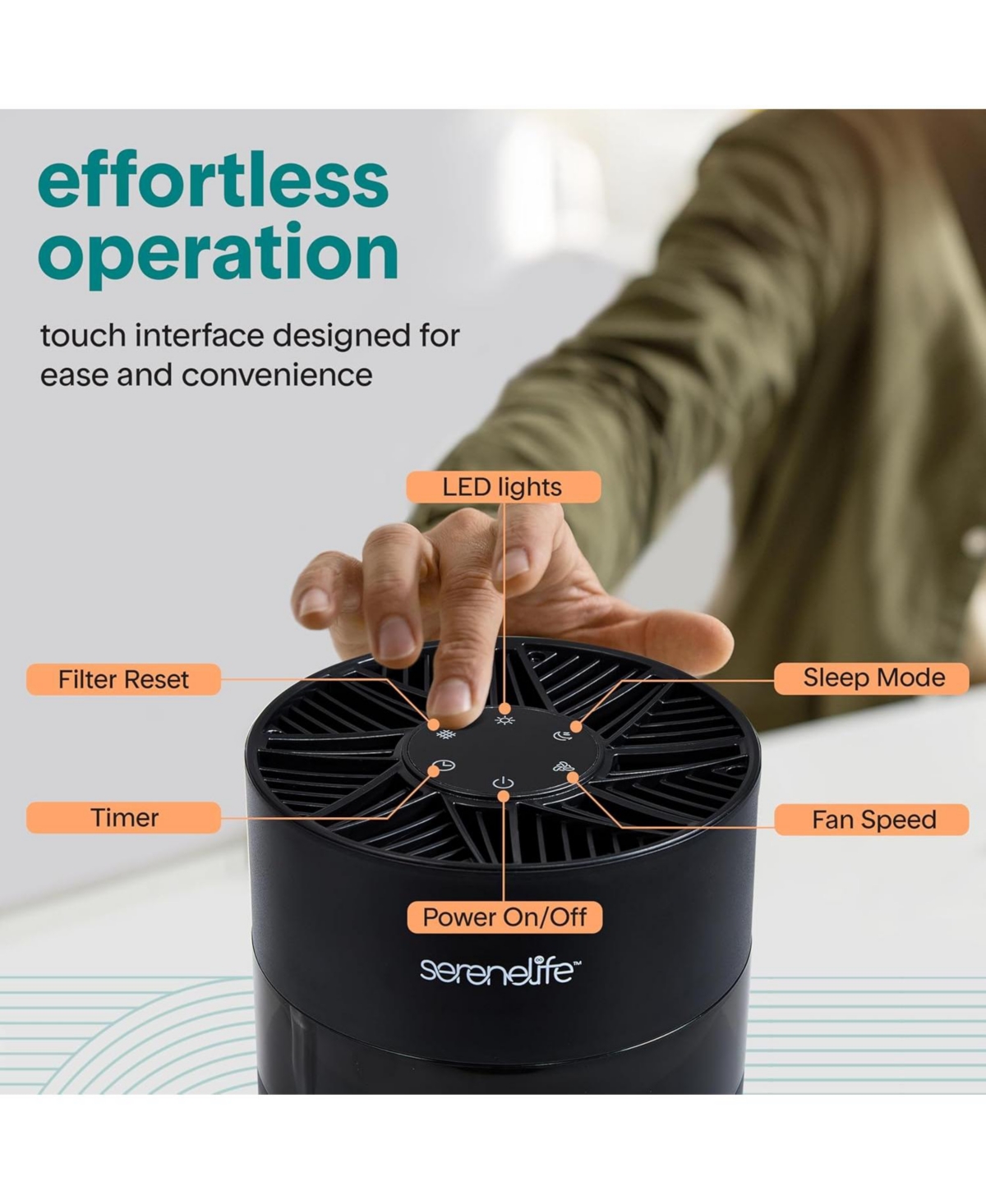 SereneLife Portable Air Purifier