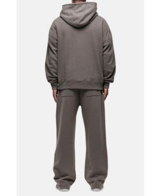 Men's Vintage Washed Taupe Oversized Hoodie