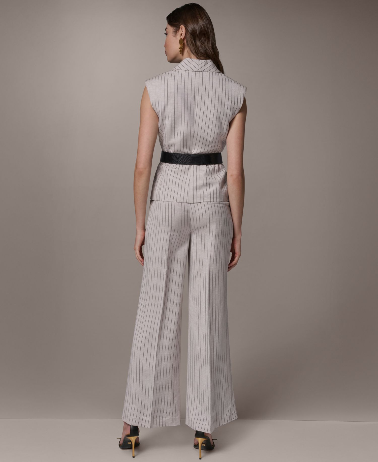 Women's High-Waist Wide-Leg Pants