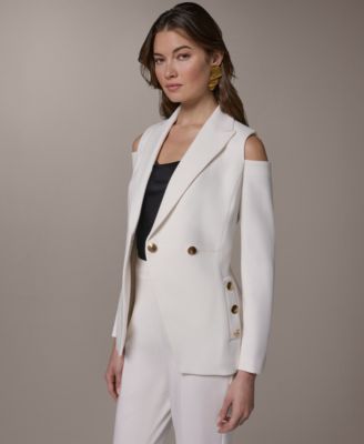 Women's Cold Shoulder Blazer