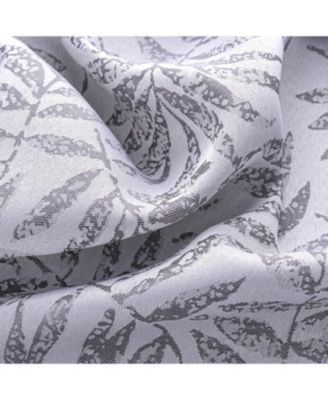 100% Polyester 140 GSM Liana Jacquard Grommet Curtain Panel 54" x 84"