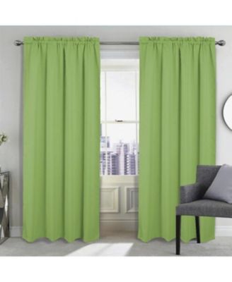 Twilight Blackout Rod Pocket Curtain Panel