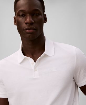 Men's Short Sleeve Solid Polo Shirt