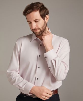 Men's Regular Fit Solid Dress Shirt