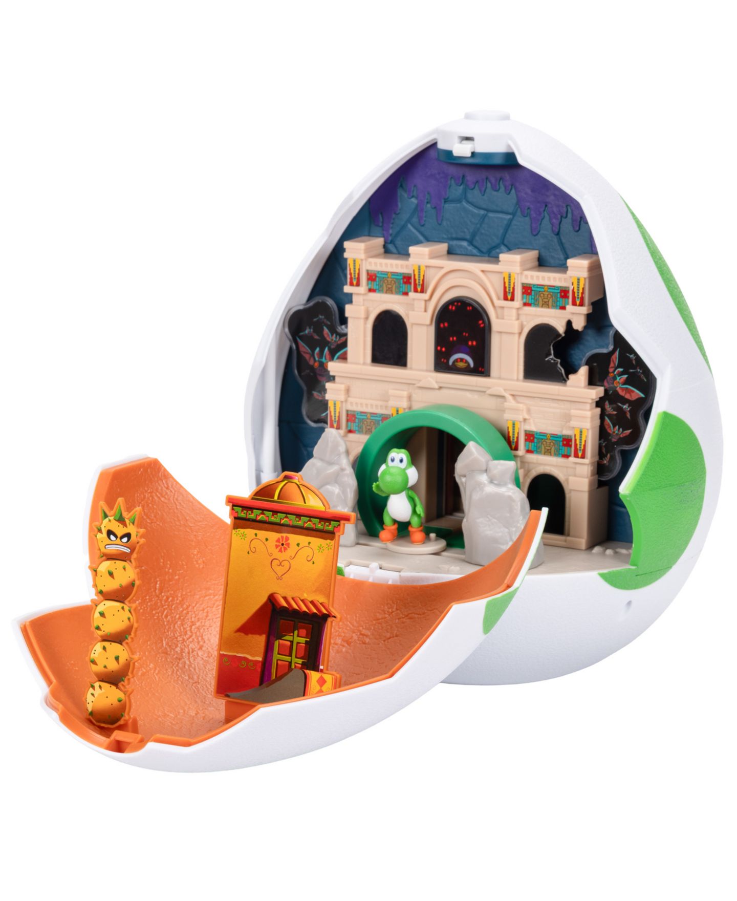 Детский игровой набор SUPER MARIO Gateway Galaxy Yoshi Egg Playset, Ages 3+ — фото 4