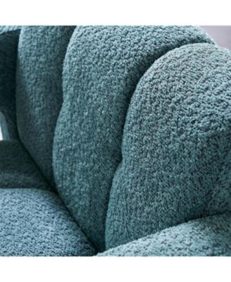 31.10" Wide Boucle Upholstered Accent Chair