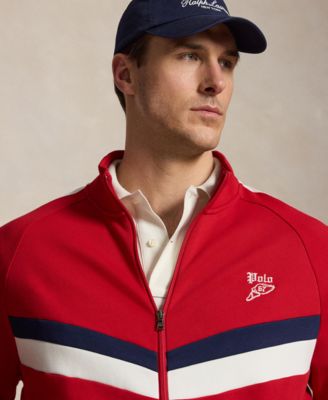 Men's Big & Tall Double-Knit Track Jacket