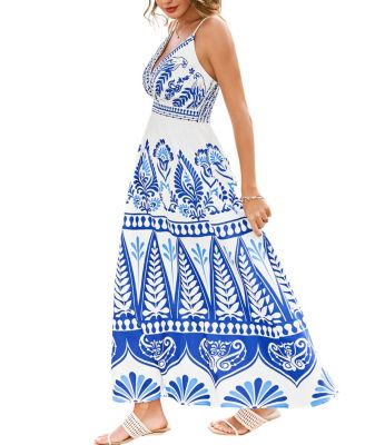 Women's Biggest Fan Ornate Maxi Beach Dress