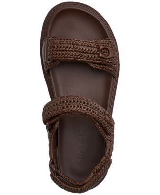 Women's Brynn Raffia Round Toe Sandals
