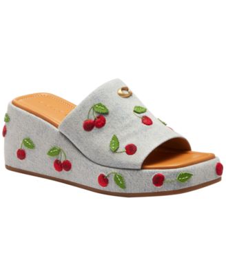 Women's Marie Cherries Slip-On Sandals