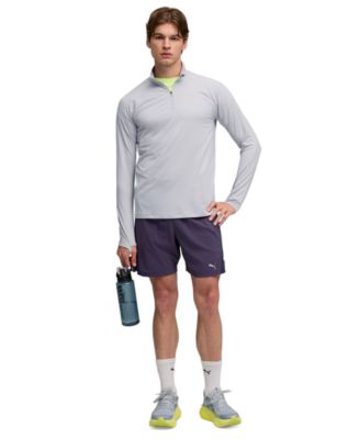 Men's M Run Velocity Quarter-Zip T-Shirt