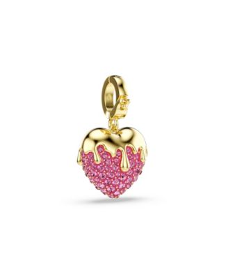 Gold-Tone Plated Heart Idyllia Charms