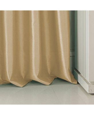 100% Polyester 82 GSM Faux Silk Nikki Rod Pocket Curtain Panel