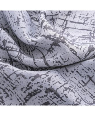 100% Polyester 140 GSM Luca Jacquard Grommet Curtain Panel