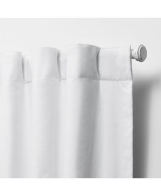 Waller Silver Total Blackout, Back Tab and Rod Pocket Singel Curtain Panel