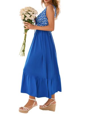 Women's Serene Ornate Maxi Beach Dress
