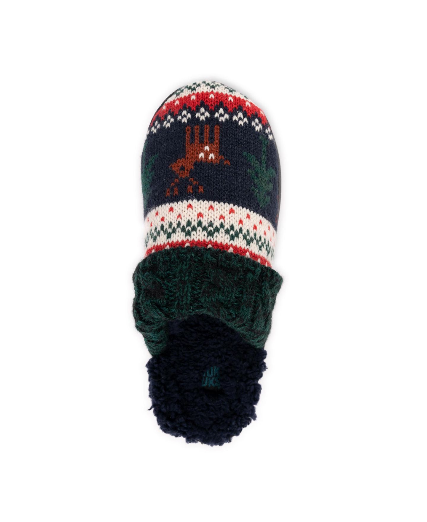 Женские тапочки MUK LUKS Minette Slipper, цвет: Тёмно-синий — фото 6