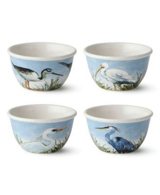 Coastal Birds 16-Pc. Dinnerware Set, Service for 4