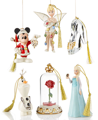 Lenox Christmas Disney Ornament Collection