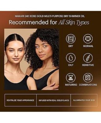 OR Rose 24K Gold Multi Purpose Dry Oil - 3.38oz