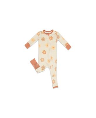 Baby Girls Grey by Everly Grey Convertible Romper Fitted Long Sleeve Pajama