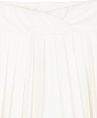 Girls' 7-16 Graphic T-Shirt and Pleated Active Skort, 2-Piece Set