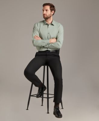 Men's Regular Fit Solid Dress Shirt