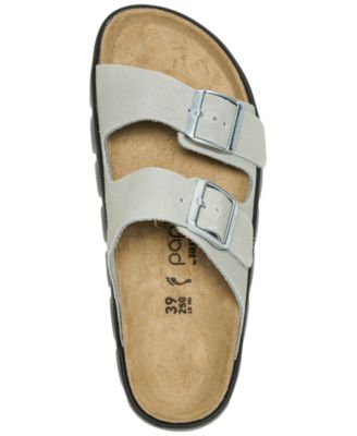 Women's Arizona Platform Suede Leather Sandals from Finish Line