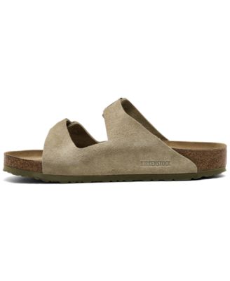 Men's Arizona Suede Leather Soft Footbed Sandals from Finish Line