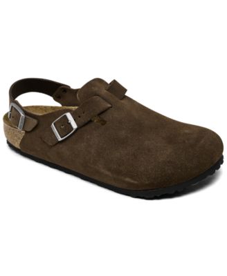 Men's Tokio Suede Leather Clogs from Finish Line
