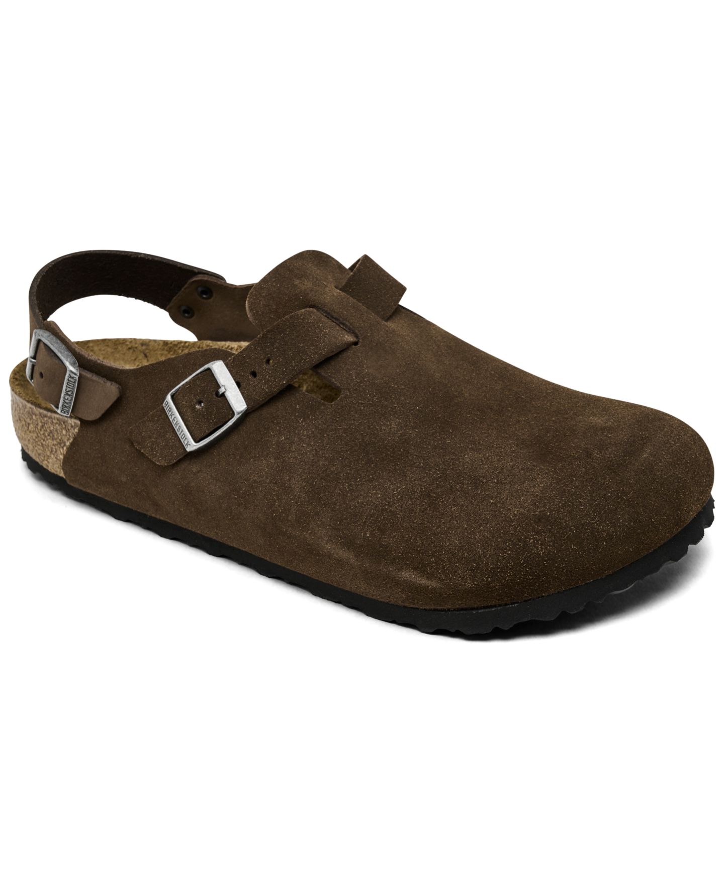 Мужские сабо Birkenstock Tokio Suede Leather, цвет: Carafe — фото 1