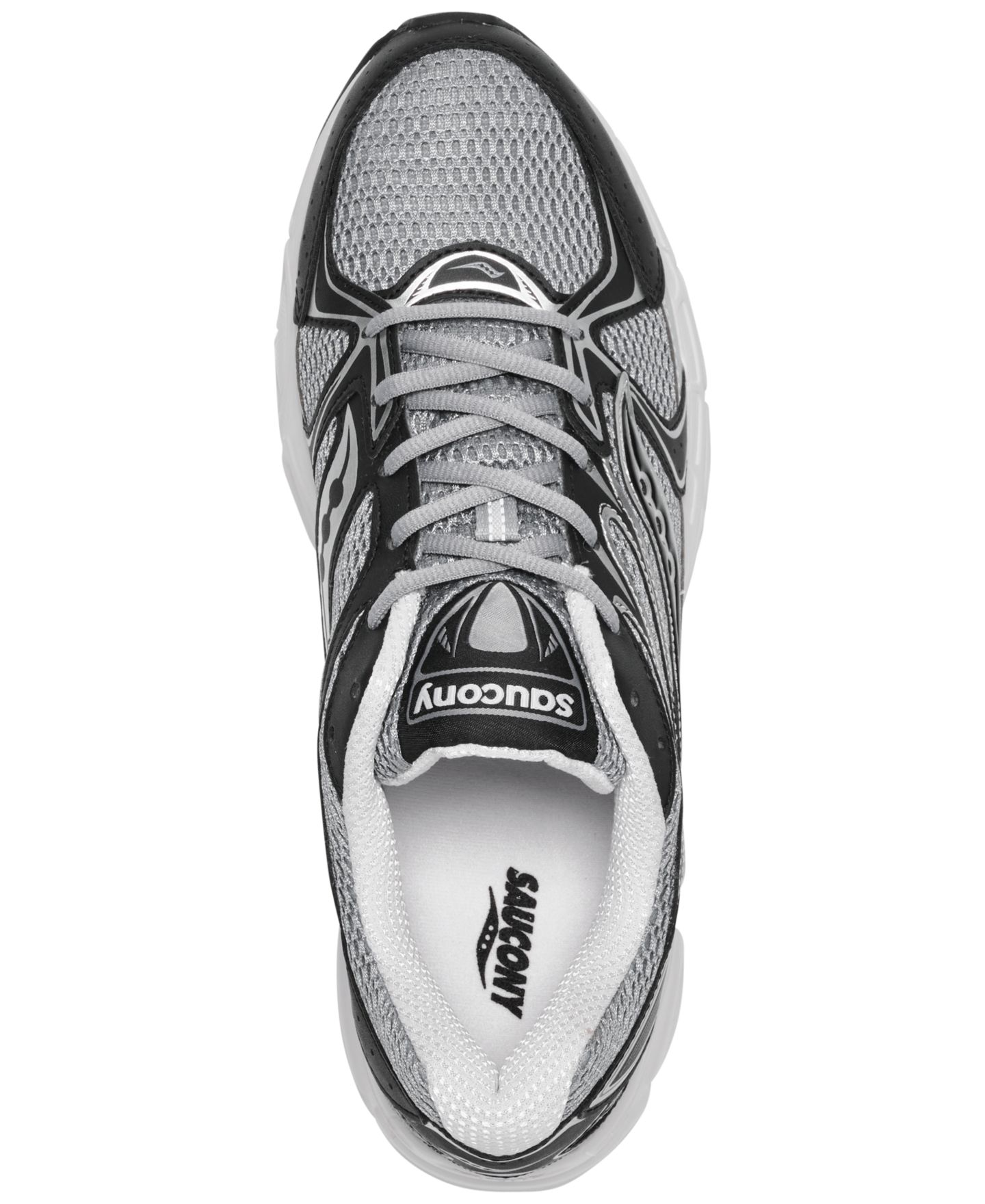 Мужские кроссовки Saucony Ride Millennium Casual, цвет: Серый / Чёрный — фото 5