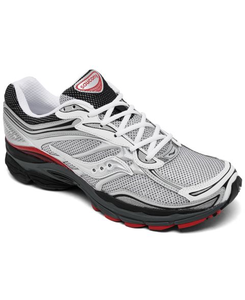 Повседневные кроссовки Saucony ProGrid Omni 9, цвет: Белый / Малиновый