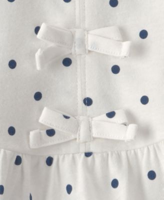 Baby Girls' Polka Dots Top & Shorts, 2-Piece Set